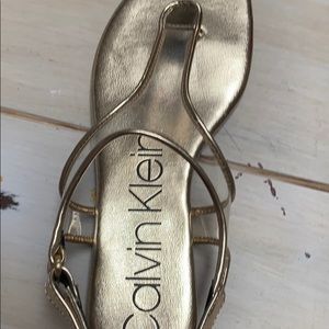 Womens calvin klein sandles